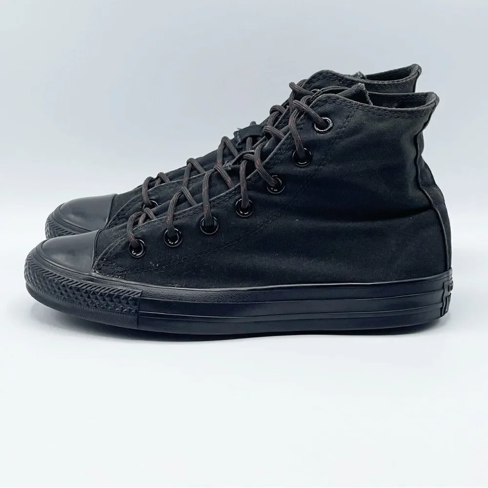 Converse All Star Chuck Taylor black on black high too sneakers - Kids 5